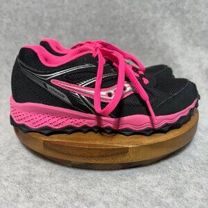 Saucony Kids Shoes Size 11.5M Cohesion Tr14 Lace Trail Running Sneaker Black Pin